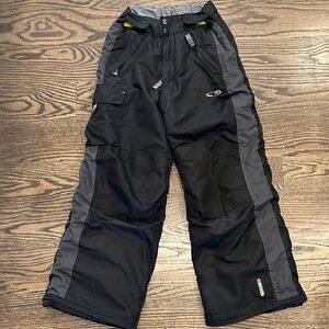 Champion Kids' Black and Gray Snow Pants
